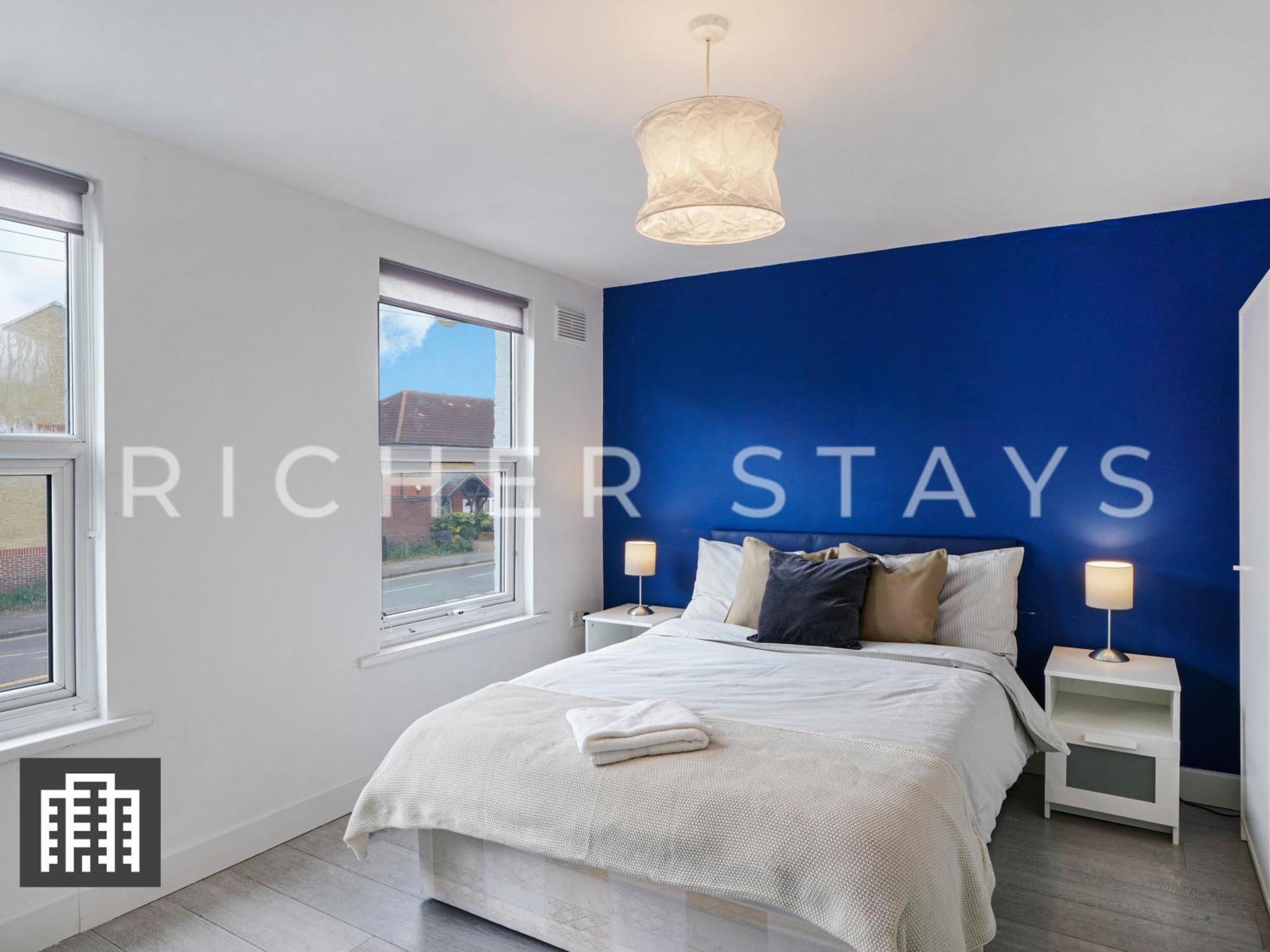 Large Home For Contractors & Families - Garden & Amenities London Exterior foto